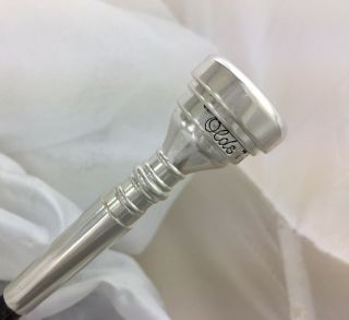 Trumpet OLDS 7C VINTAGE mouthpiece finish silver plate. 2