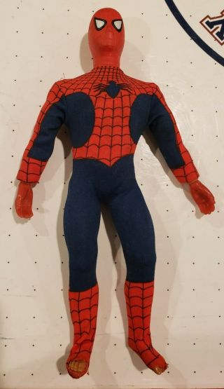 Vintage 1970s 1978 Mego Large 12 " Spider - Man Action Figure Toy Doll