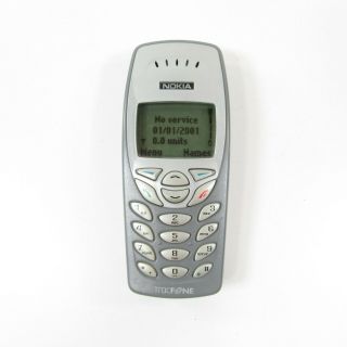 Vintage Nokia 1221 Cellular Prepaid Mobile Phone (tracfone).