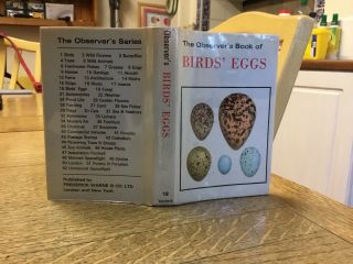 Observers Book Of Birds Eggs 1974::