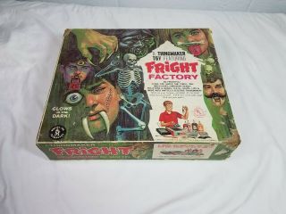 Thingmaker Mattel Fright Factory Box And Hot Plate Vintage