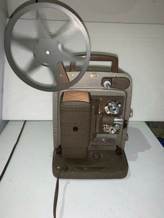 Vintage Movie Projector Bell And Howell 8mm Model 253 Ax