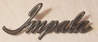 Vintage 1971 To 1976 Chevrolet Chevy Impala Emblem All 3 Studs