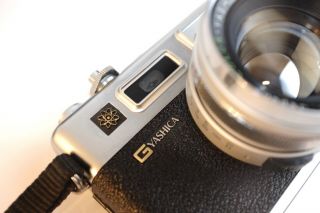 Yashica GSN Electro 35 rangefinder Camera 8