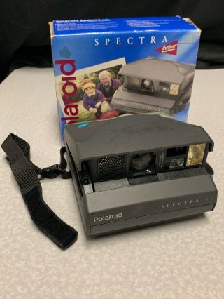 Vintage Polaroid Spectra Af Instant Film Camera Euc & W/box B2