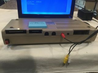 Commodore 64 Computer System And C - 64 No Power Supply Red Button 4