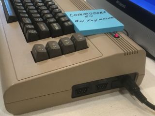 Commodore 64 Computer System,  C - 64 4 Key Missing No Power Supply 2