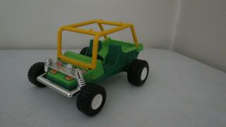 Fisher Price - Adventure People - Green Dune Buggy Car - Vintage Pre Owned
