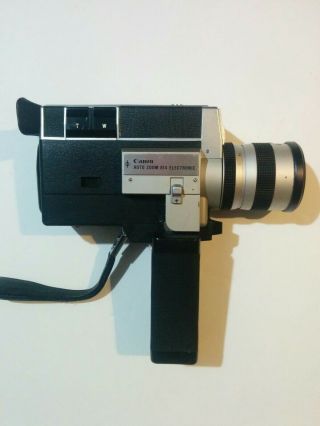 Canon 814 Auto Zoom Electronic 8 Movie Camera.