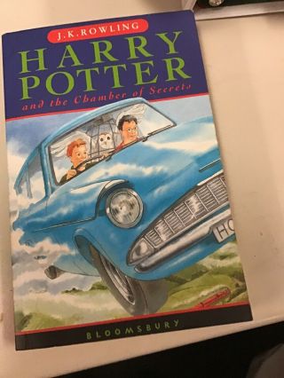 Harry Potter And The Chamber Of Secrets Signed By Jk Rowling Uk Edition