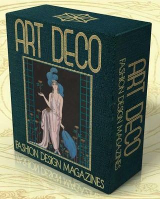 Art Deco Fashion Design Magazines 17 Rare Volumes On Dvd Gazette Du Bon Ton