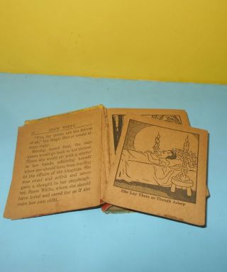 Disney Snow White The Big Little Book 1938 Whitman 4 