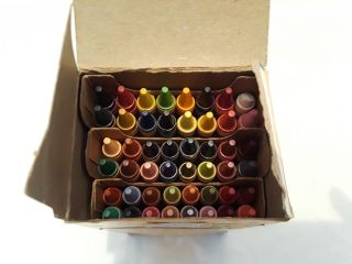 Vintage Binney & Smith Crayola Box 48 Crayons Different Brilliant Colors 5