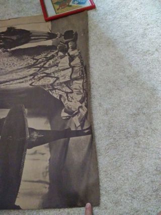 Vintage Large Mae West Trilby Poster Venice Calif.  26 3/4 