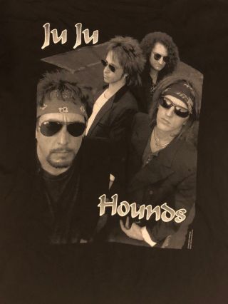 Vintage Usa Brockum Lisc.  1992 Ju Ju Hounds Tour Lrg T - Shirt Unworn Guns N Roses