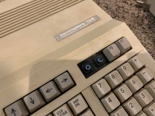 Commodore 128 Personal Computer with power cord 4