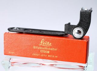 Leica Leitz Blitzleuchtehalter - - Ctoom - - Flash Bracket For Screwmount Iiif Etc