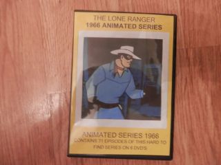 Vintage Lone Ranger Cartoon Series 70 Episodes