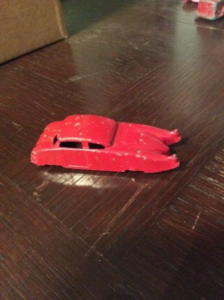 Vintage Midgetoy Futuristic Space Car - Red