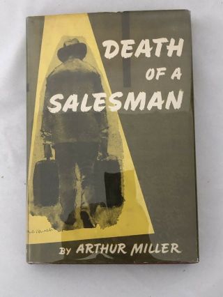 Death Of A Salesman By Arthur Miller Hardcover Dj 1949 Vintage