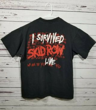 Vintage Skid Row youth gone wild t shirt size medium / large ? Read 2