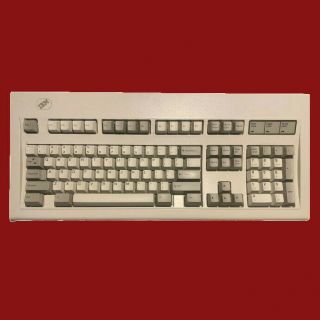 Ibm Model M 1391401 Buckling Spring Clicky Keyboard,  1989,  Sdl Connector,