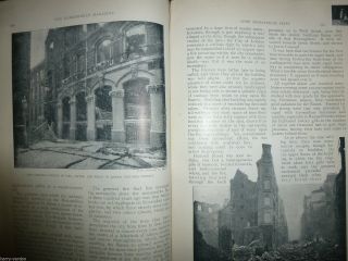 Fires Rare Old 1898 Photo Article Montreal Exeter Theatre Cripplegate Fire 5