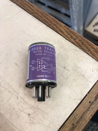 Vintage Altec Lansing 1588b Transistor Pre Amp Preamplifier -