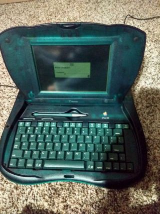 Apple Newton eMate 300 With AC Adapter & Stylus 2