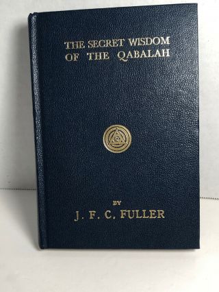 The Secret Wisdom Of Qabalah By J.  F.  C.  Fuller Hardcover Vintage Jewish