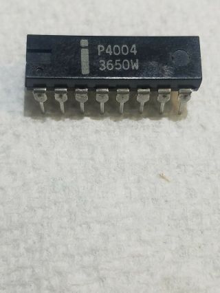 Intel 4004 - The First Microprocessor P4004,  Date Code 8007 Nos
