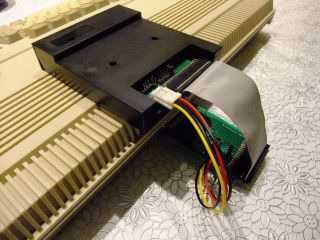 USB Gotek Floppy Drive Emulator for Amiga,  External adapter,  DF0:/DF1: Switch 2