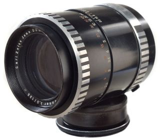 Carl Zeiss Jena 135mm 3.  5 Sonnar M42 Lens.