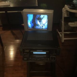 SONY SLV - R1000 STUDIO EDITING S - VHS SVHS PLAYER RECORDER HI - FI STEREO VCR 6