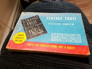 Strange Fruit - Lillian Smith Armed Services Edition Paperback