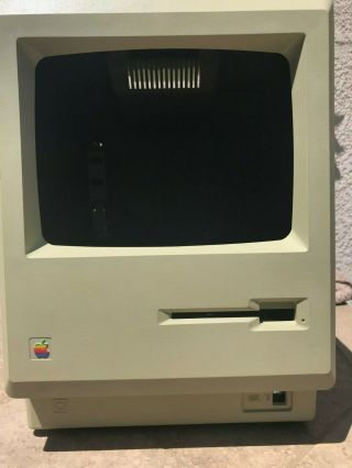 1984 Apple Macintosh 512k Model M0001w Complete Empty Case Housing Mac