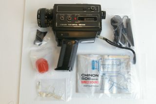 Chinon 506 SM XL / Direct Sound 8 8mm Movie Camera Kit 2