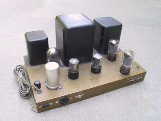 One Heathkit W4 - Am Mono Block Tube Power Amplifier - Plug & Play 1
