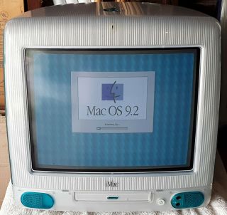 Retro 1999 Apple iMac G3 M4984 333mhz 160mb RAM Blueberry 7