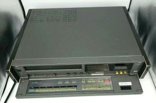 Panasonic AG - W1 VHS World Wide Video NTSC Pal M - pal N - Pal Me Secam RECORDER HIFI 2