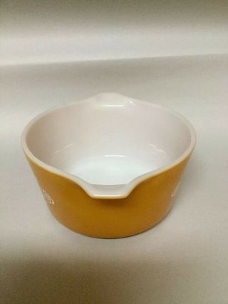 Vintage Pyrex Butterfly Gold Baking Casserole Dish Set Of 2 With Glass Top 3