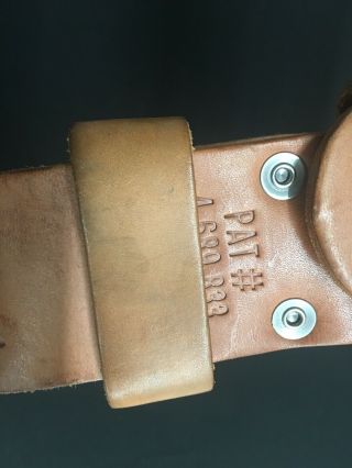 Vintage MR AMERICA Weight Training Leather Back Brace Belt 44” Long 4