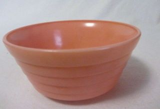 Vintage Hazel Atlas Moderntone Platonite Pink Pastel Soup Cereal Bowl