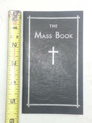 The Mass Book 1950 ' s Roman Catholic Vintage 2