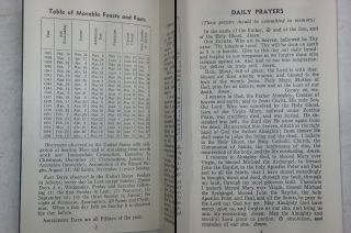 The Mass Book 1950 ' s Roman Catholic Vintage 5