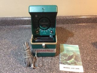 Vintage Lowrance Fish Lo - K - Tor,  Model Lfp - 300d Fish Finder W.  Transducer