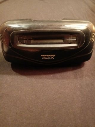 Sega 32x - Sega Genesis Add On - Console Only - Vintage - No Cords Or Adapters - Sega 32x