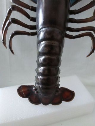 Large Vintage Life - Like Lobster Metal Wall Hanging Nautical Decor Sculpture 4