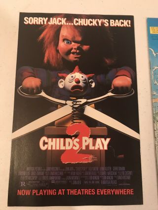 1991 Vtg Child ' s Play 2 Comic Book Vol.  1 No.  1 MNT 8029 Two Available 2