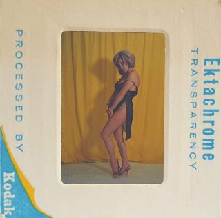 Harrison Marks Model Teri Martine 1960 ' s Vintage 35mm Colour Slide 2